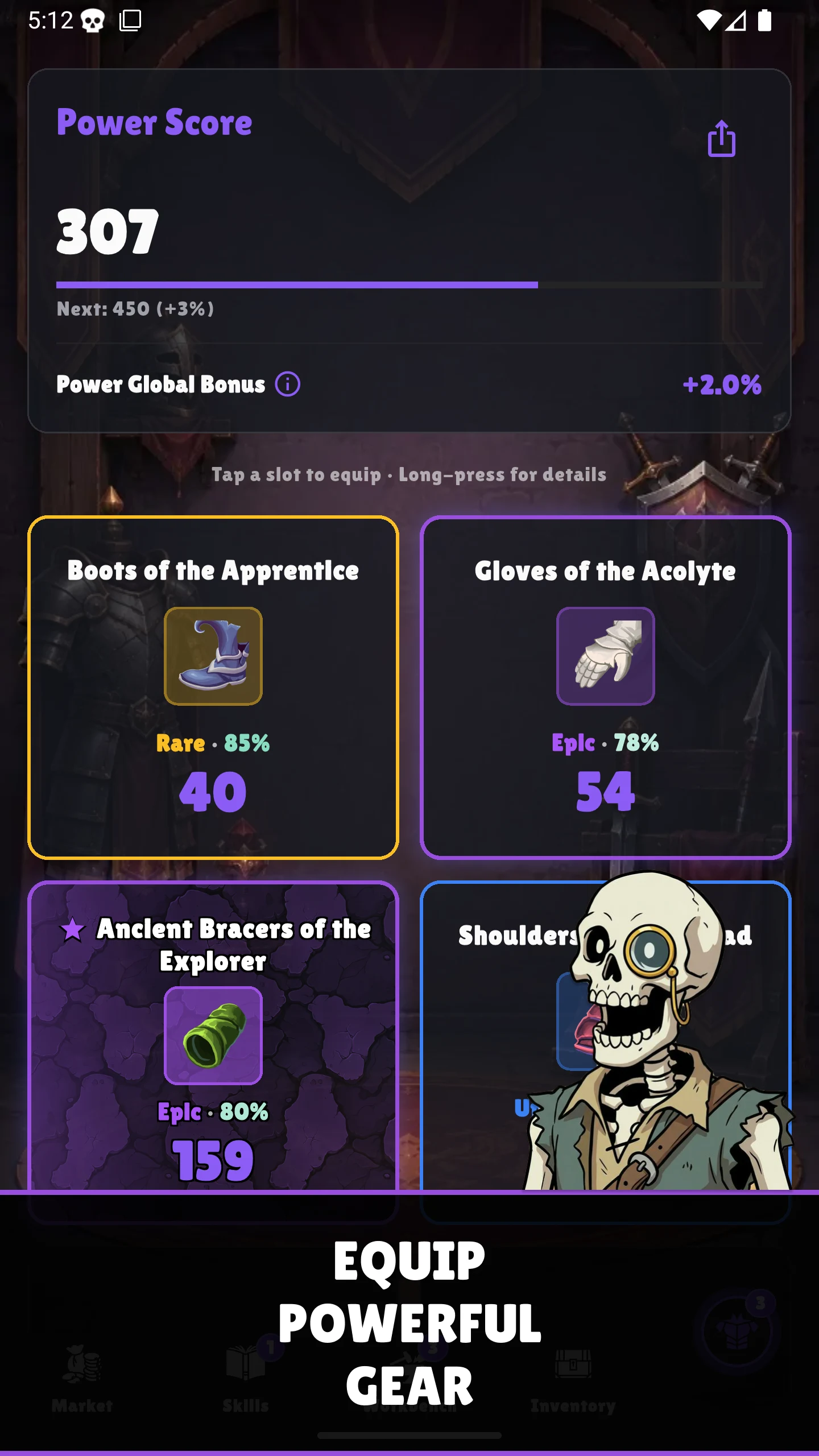Necro Market: Loot Idle Games screenshot