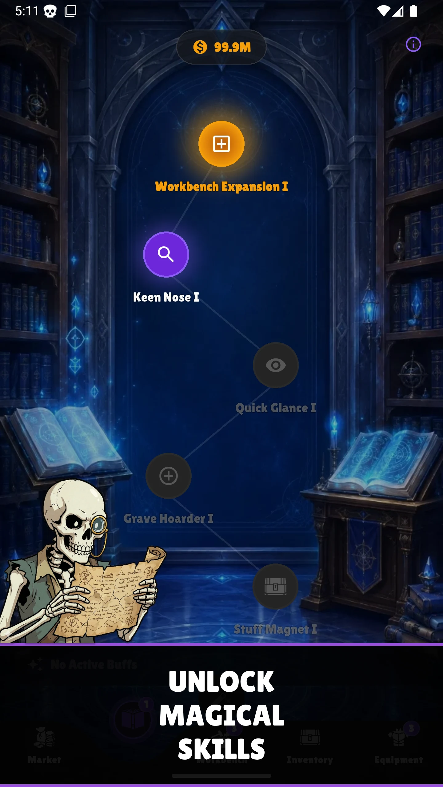 Necro Market: Loot Idle Games screenshot