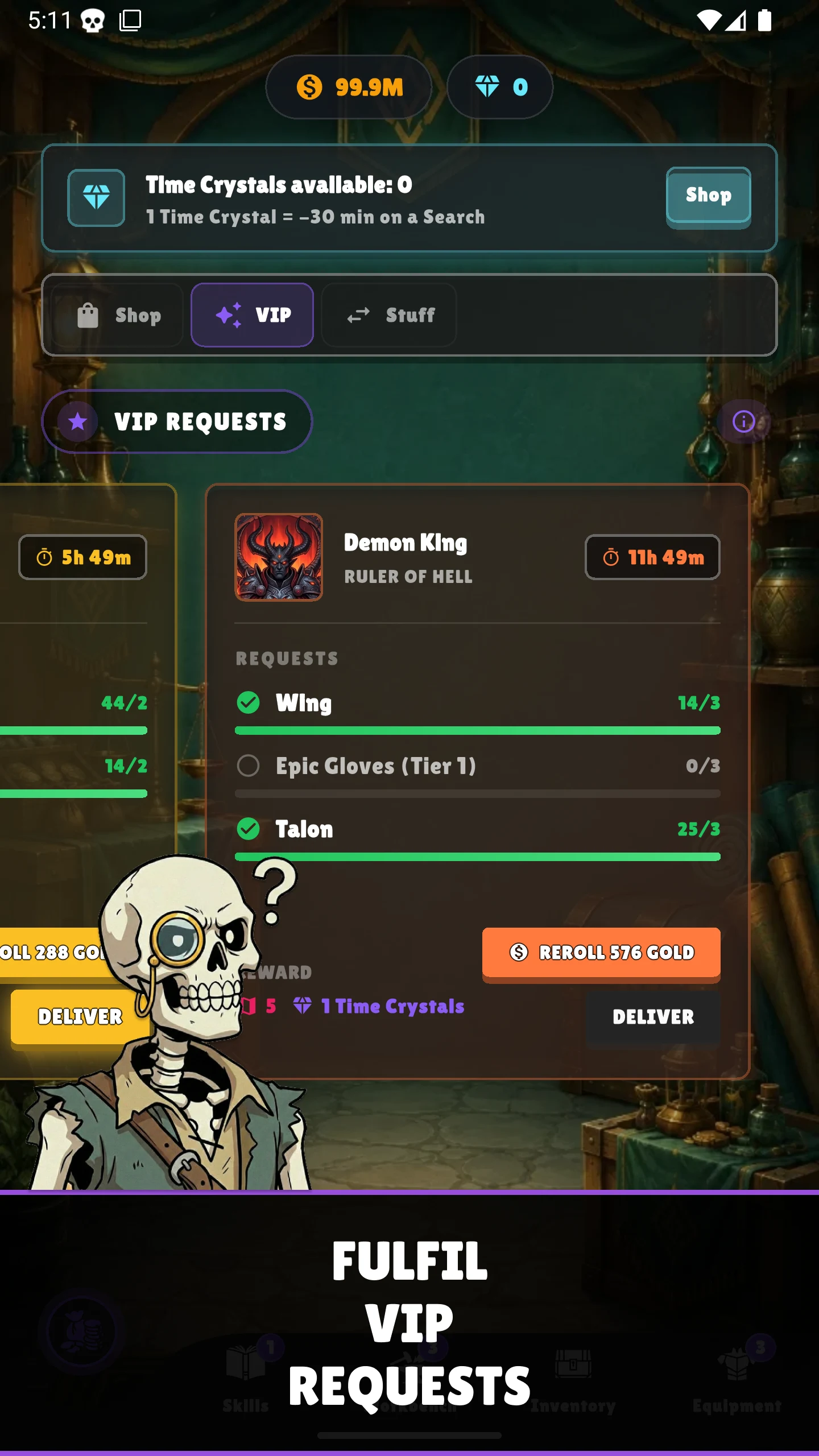 Necro Market: Loot Idle Games screenshot